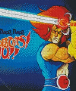 Lionel The ThunderCats Poster Diamond Painting