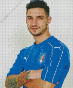 Matteo Politano Italian Football Player Diamond Painting