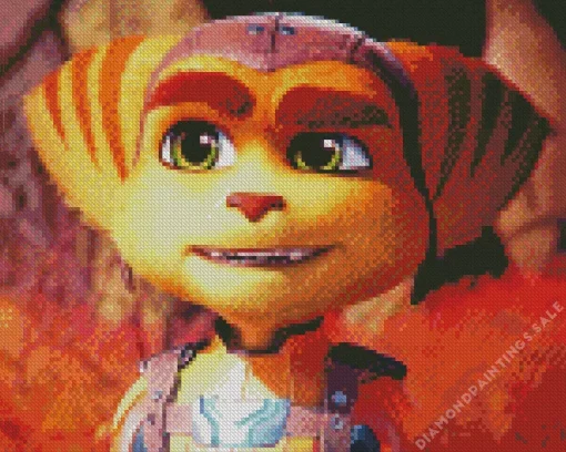 Ratchet And Clank Diamond Painting