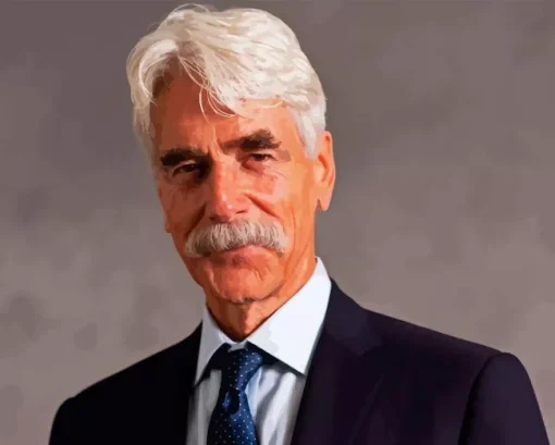Sam Elliott American Actor Diamond Painting