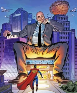 Superman Lex Luthor Diamond Painting