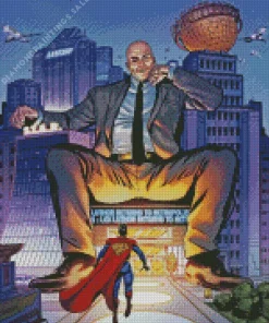 Superman Lex Luthor Diamond Painting