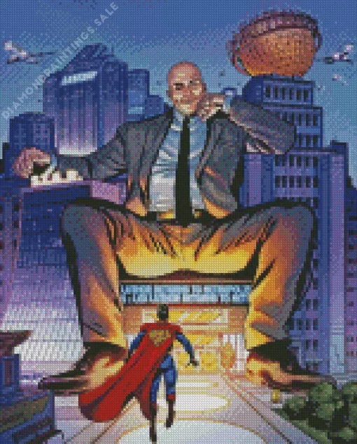 Superman Lex Luthor Diamond Painting