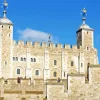 Tower Of London White Diamond Painting