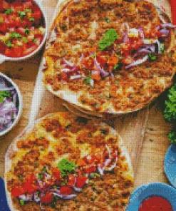 Turkish Lahmacun Bread Diamond Painting