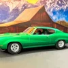 1970 Green Buick Car Diamond Painting