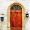Anntique Brown Door Diamond Painting
