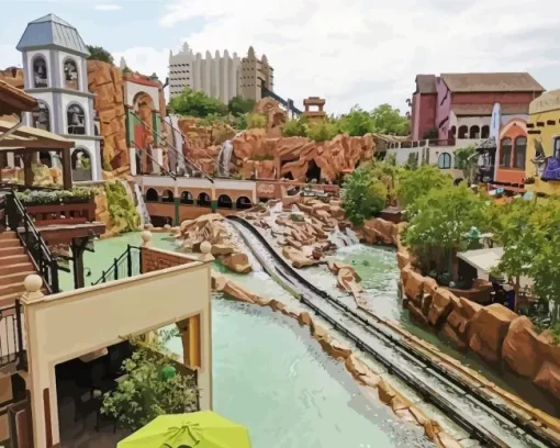 Bruhl Phantasialand Germany Diamond Painting