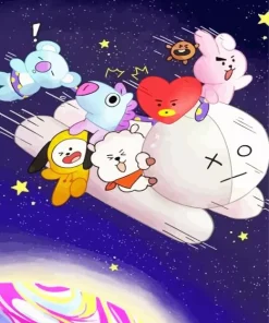 BTS BT21 Diamond Painting