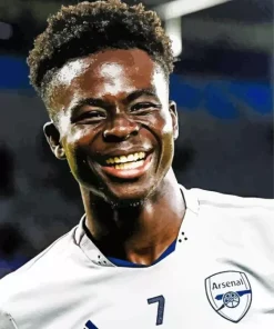 Bukayo Saka Diamond Painting