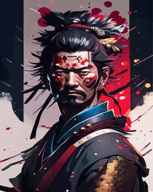 Bushido Samurai Diamond Painting