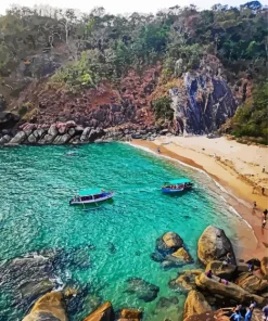 Butterfly Beach Goa India Diamond Painting