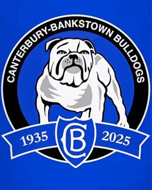 Canterbury Bankstown Bulldogs Logo Diamond Painting