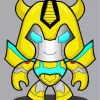 Cartoon Bumblebee Transformer Diamond Painting