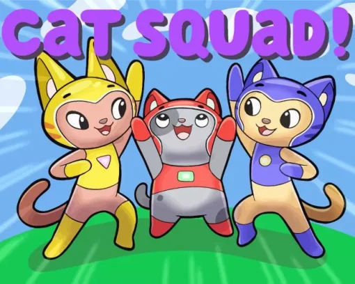 Cat Squad Diamond Painting