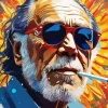 Charles Bukowski Art Diamond Painting