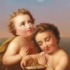 Children Blowing Bubbles Diamond Painting