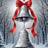 Christmas Silver Bells Diamond Painting