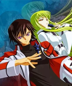Code Geass Lelouch x CC Diamond Painting