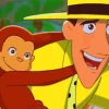 Curious George Royal Monkey Diamond Painting