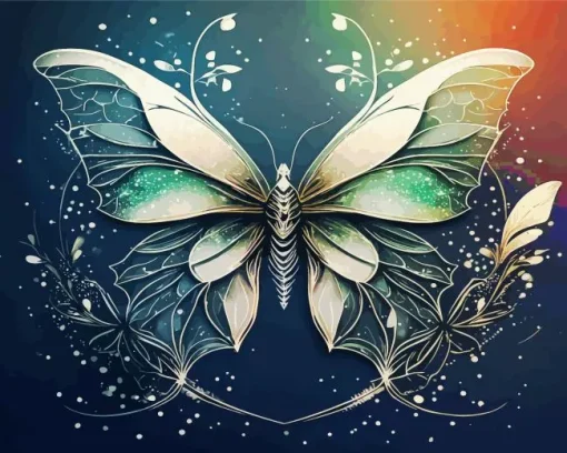 Fantasy Butterfly Art Diamond Painting