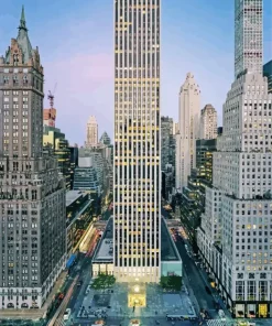 General Motors Building Diamond Painting