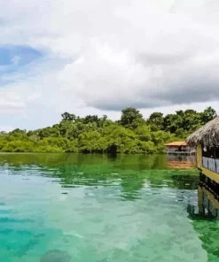Guatemala Lachua Lake Diamond Painting