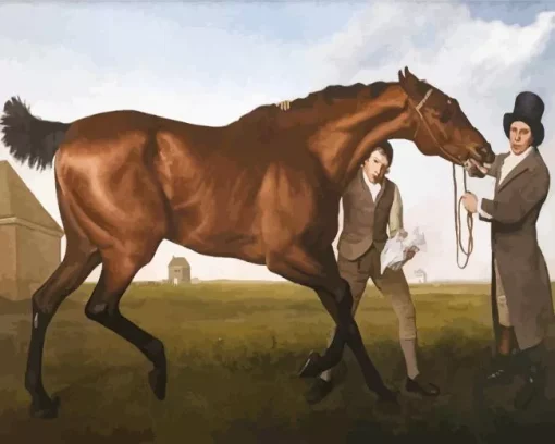 Hambletonian Rubbing Down Diamond Painting