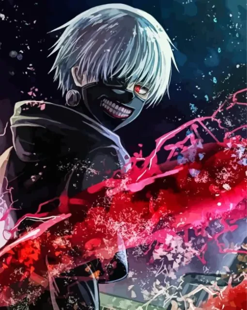Ken Kaneki Diamond Painting