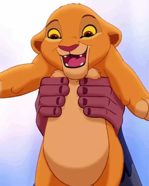 Kiara The Lion King Character Diamond Painting