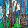Kitwancool By Emily Carr Diamond Painting