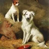 Nanny And Spot Burton Barber Diamond Painting