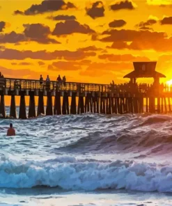 Naples Florida At Sunset Diamond Painting