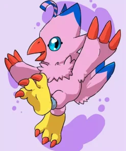 Pokemon Biyomon Diamond Painting