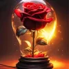 Rose Bulb Diamond Painting