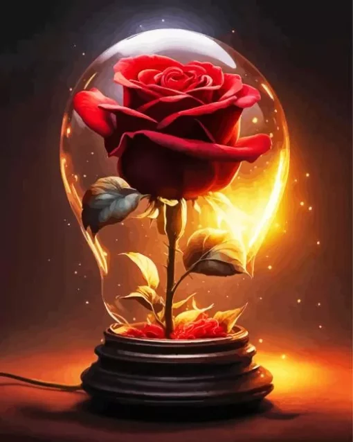 Rose Bulb Diamond Painting