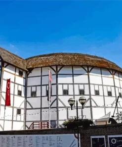 Shakespeares Theatre Globe Diamond Painting