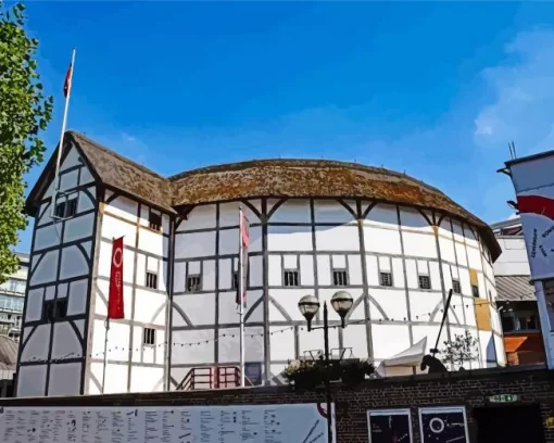 Shakespeares Theatre Globe Diamond Painting