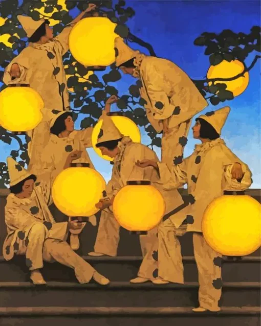 The Lantern Bearers Diamond Painting