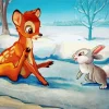 Thumper And Bambi Diamond Painting
