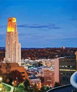 University of Pittsburgh Diamond Painting