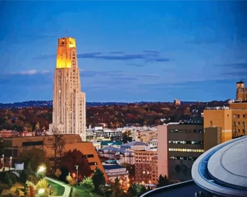 University of Pittsburgh Diamond Painting
