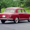 Vintage Burgundy Mercedes Diamond Painting