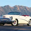 White Classic 1953 Buick Skylark Diamond Painting