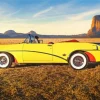 Yellow Buick Skylark Diamond Painting