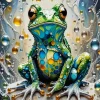 Abstract Frog Diamond Painting