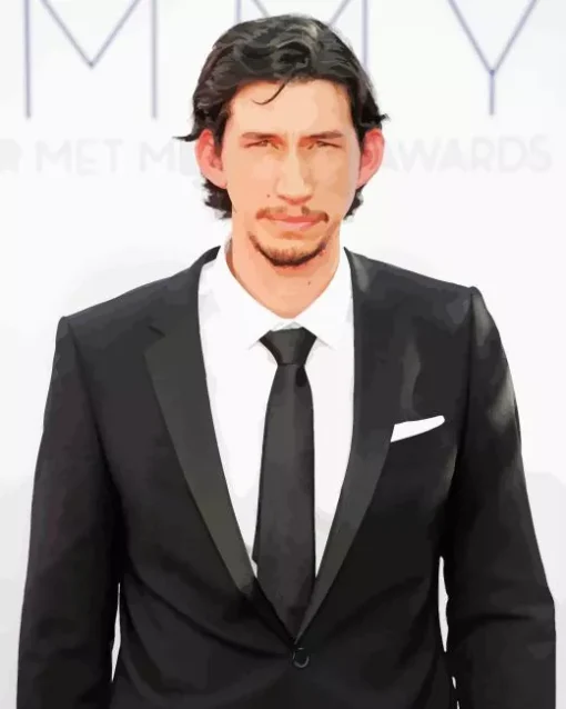 Adam Driver Actor Diamond Painting