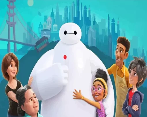 Baymax Movie Diamond Painting