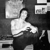 Black And White Bruce Lee Diamond Painting
