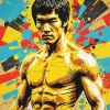 Bruce Lee Pop Art Diamond Painting